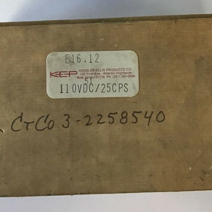 KEP E16.12 COUNTER 110VDC/25CPS
