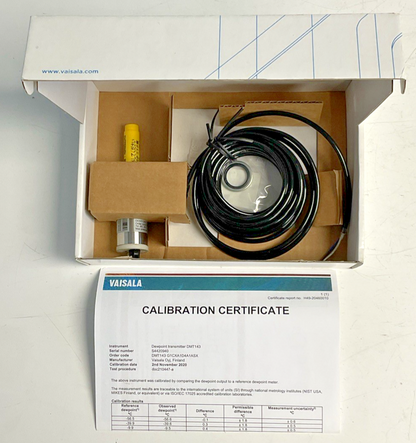 VAISALA DMT143 DEW POINT TRANSMITTER 50BARA/725PSIA