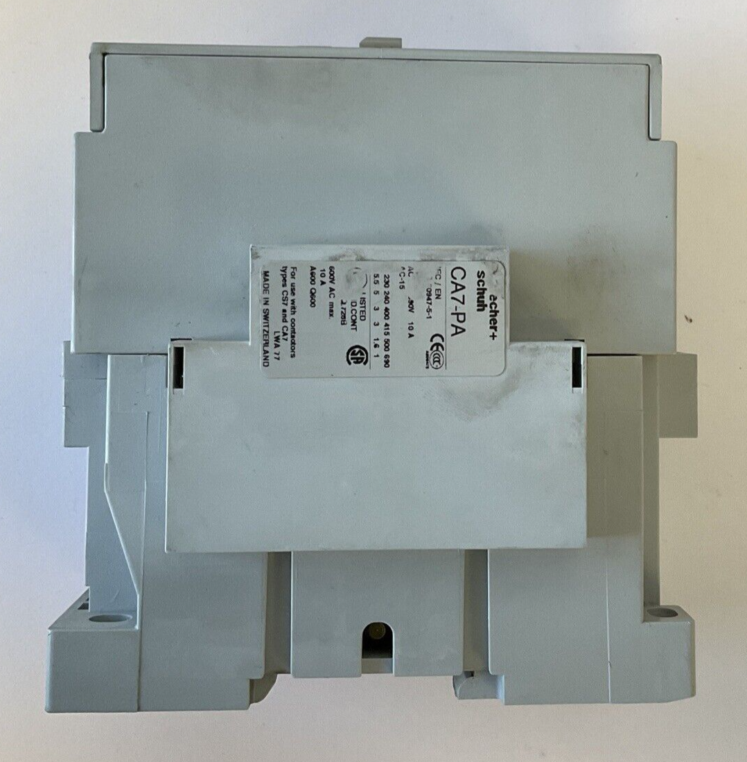 SPRECHER+SCHUH CA7-60-00 CONTACTOR 600VAC 100A