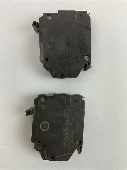 GE TQP240 40AMP 120/240VAC 1POLE CIRCUIT BREAKER (LOT OF 2)