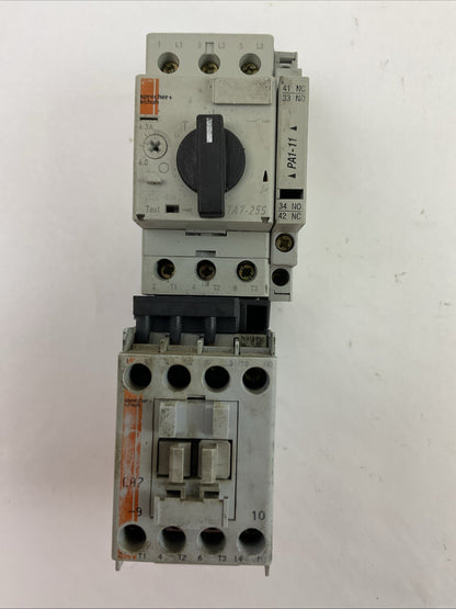 SPRECHER+SCHUH KTA7-25S-6.3A CIRCUIT BREAKER 4.0-6.3A CA7-9-10 CONTACTOR 277V