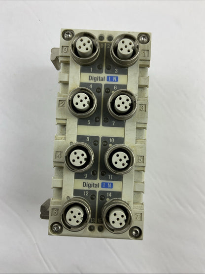SMC EX600-DXPD 24VDC CLASS 2 DIGITAL INPUT MODULE 16 POINTS 2A