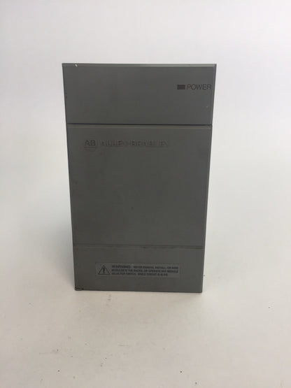 ALLEN BRADLEY 1746-P2 SER.C SLC 500 POWER SUPPLY 85-132VAC/170-265VAC 5A@5VDC
