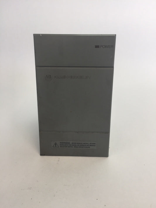 ALLEN BRADLEY 1746-P2 SER.C SLC 500 POWER SUPPLY 85-132VAC/170-265VAC 5A@5VDC