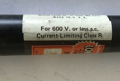 BUSSMANN LPS-R 12 LOW PEAK TIME DELAY FUSE 12A 600V ***LOTOF14***