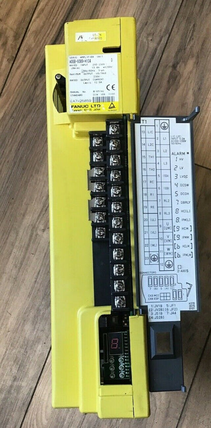 FANUC A06B-6089-H104 SERVO AMPLIFIER UNIT 230VAC SER.D 3PH