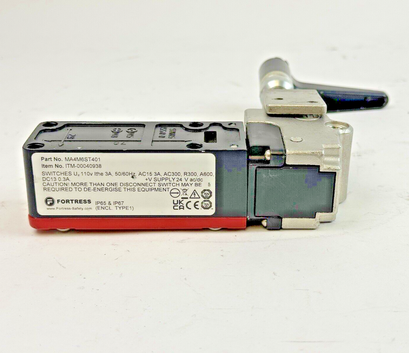 FORTRESS - MA4M6ST401 - ITM-00040938 - SAFTEY SWITCH ASSEMBLY HANDLE OPERATED