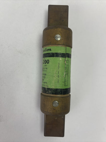 ECONOLIM NCL-200 CLASS K1 FUSE 200AMP 250VAC