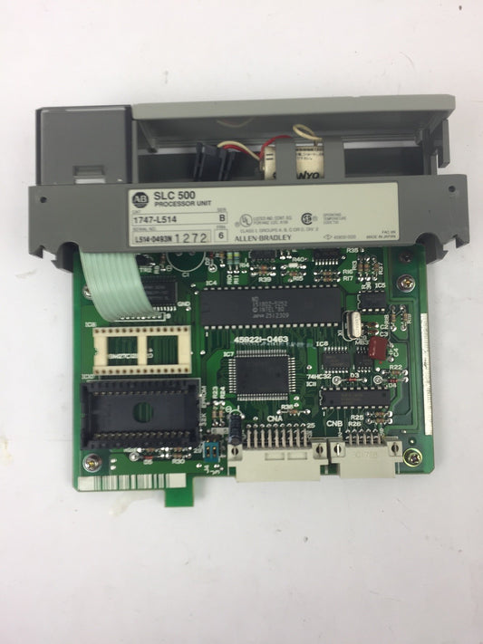 ALLEN BRADLEY 1747-L514 PROCESSOR UNIT SER B FRN 6