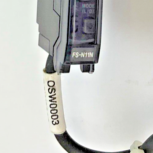KEYENCE FS-N11N FIBER OPTIC SENSOR AMPLIFIER 12-24VDC CLASS2