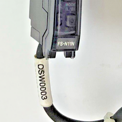 KEYENCE FS-N11N FIBER OPTIC SENSOR AMPLIFIER 12-24VDC CLASS2