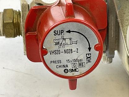 SMC AV2000-N02-5DZ 24VDC AW20-N02B-CZ-B 125PSI VHS20-N02B-Z 15-150PSI