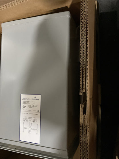 EMERSON HEVI-DUTY HZ12-3000 TRANSFORMER PRI VOLTS 240X180 SEC VOLTS 120 1PH 3KVA