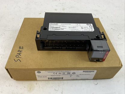 ALLEN BRADLEY 1756-IA16 SER A FW 3.004 CONTROLLOGIX 16 PT DIGITAL INPUT 120VAC