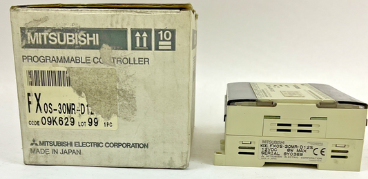 MITSUBISHI FX0S-30MR-D12S PROGRAMMABLE CONTROLLER 12VDC 8W