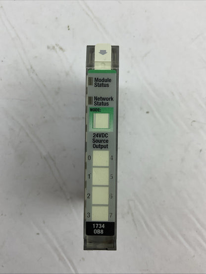 ALLEN BRADLEY 1734-OB8 SER C FW 3.022 OUTPUT MODULE 24VDC
