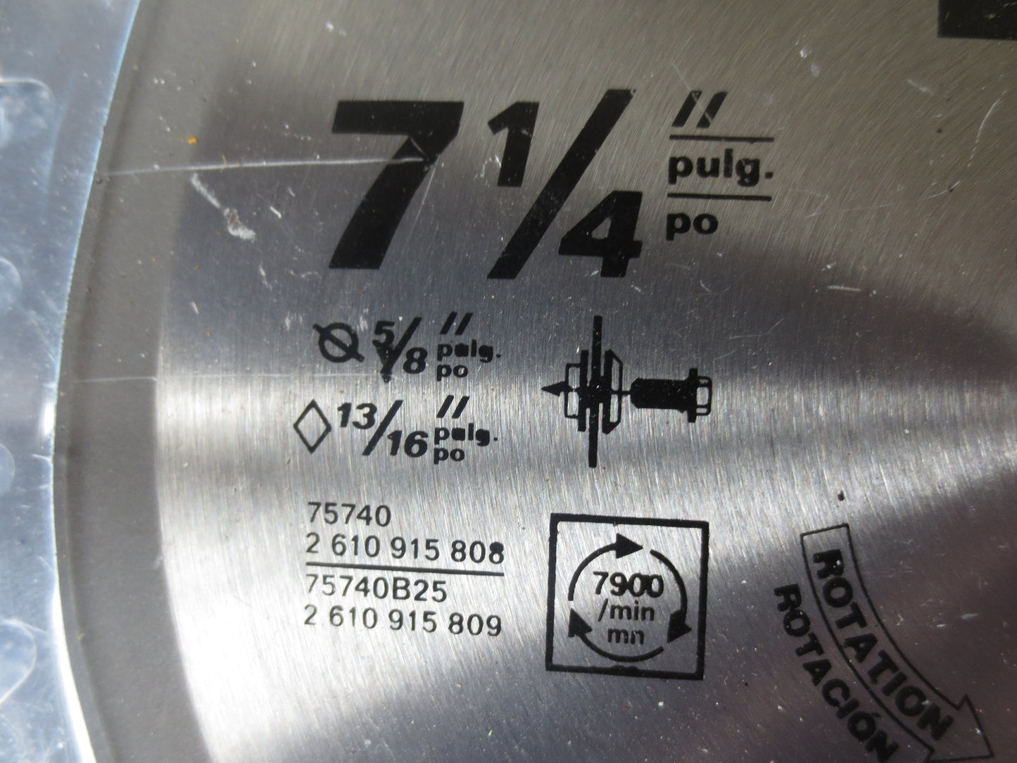 SKILSAW 75740 CIRCULAR SAW BLADE 7-1/4" 40T FINISHING - NEW SURPLUS