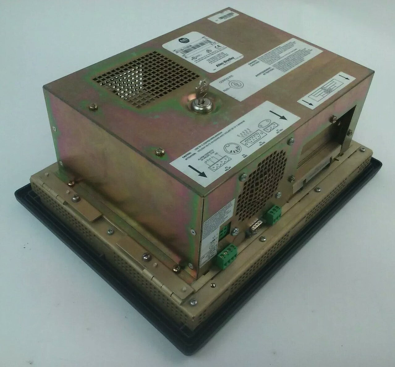 ALLEN BRADLEY 2711E-T10C6 SER. C REV. A  PANELVIEW 1000E TERMINAL FRN 5.13 W/KEY