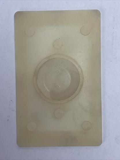 PASS&SEYMOUR 4515 METAL WALL PLATE DUSTPROOF COVER ROUND FOR STANDARD SWITCH BOX