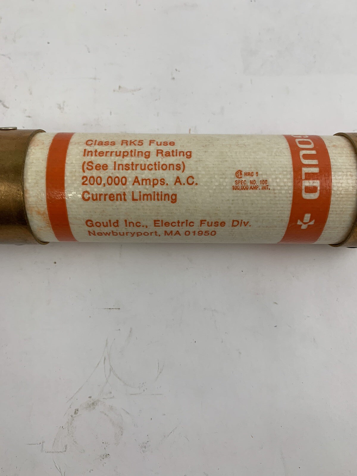 Gould Shawmut Amp-trap ATS-DE-175R 175A 600V Fuse
