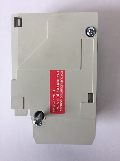 SIEMENS CQDA1 AUXILIARY SWITCH 250 VDC 60HZ 15 AMP