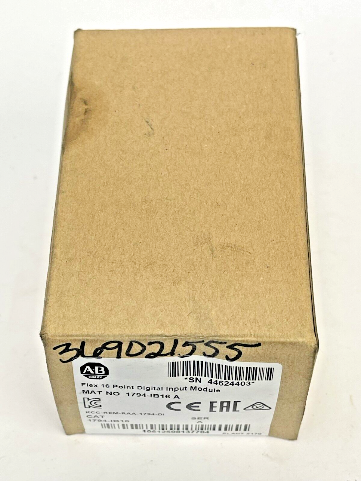 ALLEN BRADLEY - 1794-IB16 SER A - FLEX  16 POINT DIGITAL INPUT MODULE