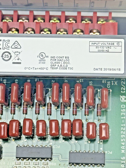ALLEN-BRADLEY - 1746-IA16 SER. D FW N/A - SLC 500 16 POINT AC INPUT MODULE