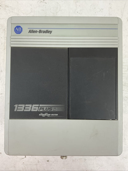 ALLEN BRADLEY 1336F-BRF20-AA-EN-GMS1 AC DRIVE 1336 PLUS II SENSORLESS VECTOR