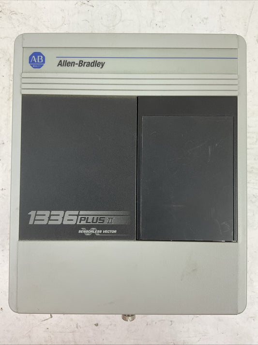 ALLEN BRADLEY 1336F-BRF20-AA-EN-GMS1 AC DRIVE 1336 PLUS II SENSORLESS VECTOR