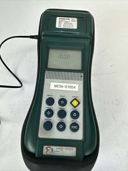 EUROTRON MON-01654 UNIGAS 1000 BTU 7822-1-2-2-1P-1