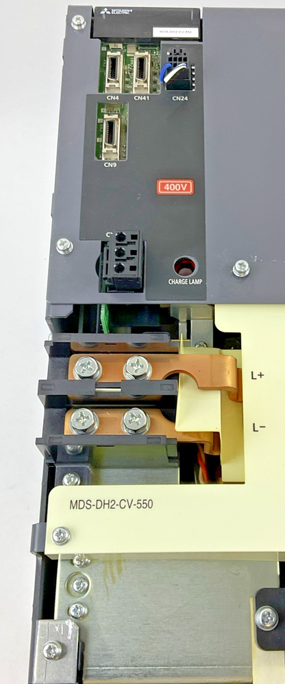 MITSUBISHI MDS-DH2-CV-550 SERVO DRIVE 45KW VER.H 480V 106A/119A 50/60HZ