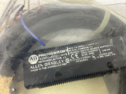 ALLEN BRADLEY 42SRU-6002 SER B 10-30VDC 1 WATT PHOTO SWITCH