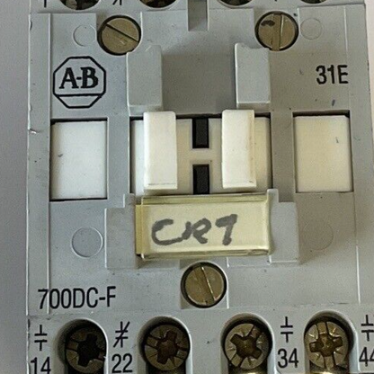 ALLEN BRADLEY 700DC-F310* CONTROL RELAY  SER.C 31E 10A 660V