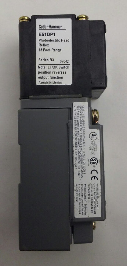CUTLER HAMMER E51ALP1 Photoelectric Sensor (NEW IN BOX)
