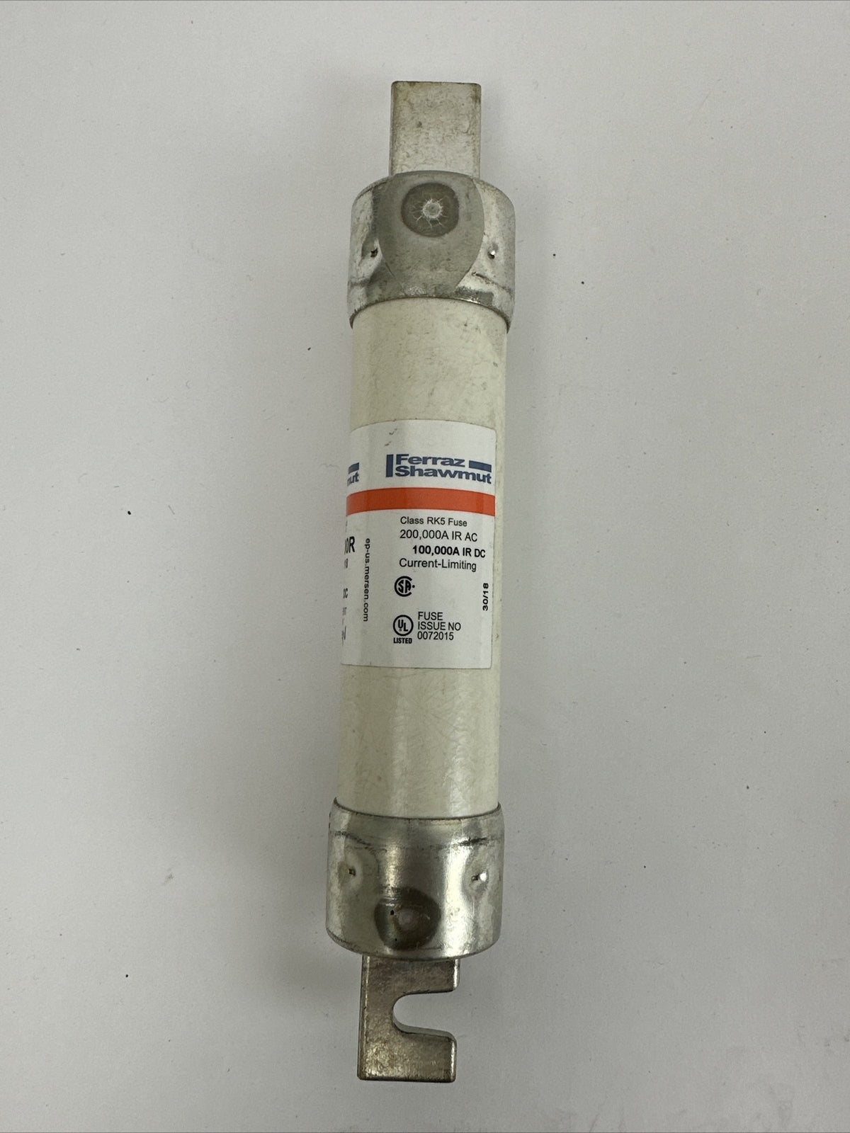 FERRAZ SHAWMUT TRS100R 100A 600V TRI-ONIC FUSE DUAL ELEMENT TIME DELAY CLASS RK5