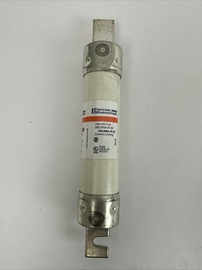 FERRAZ SHAWMUT TRS100R 100A 600V TRI-ONIC FUSE DUAL ELEMENT TIME DELAY CLASS RK5