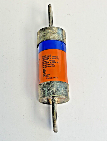 FERRAZ SHAWMUT - AJT70 - AMP-TRAP, DUAL-ELEMENT, TIME-DELAY 70A, 600VAC, 500VDC