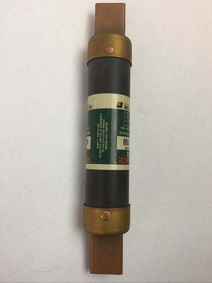 RELIANCE KOS150 CLASS K5 ONE TIME FUSE 150AMP 600VAC