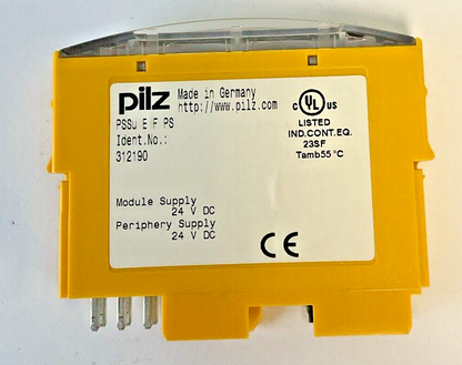 PILZ PSSU E F PS ELECTRONIC MODULE 24VDC