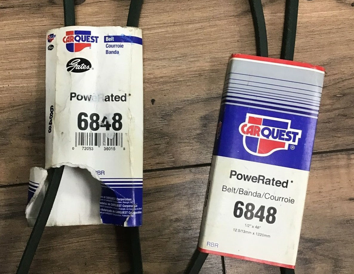 CARQUEST 6848 POWERATED BELT 1/2"X48" 12.5/13MMX1220MM  ****LOTOF2****