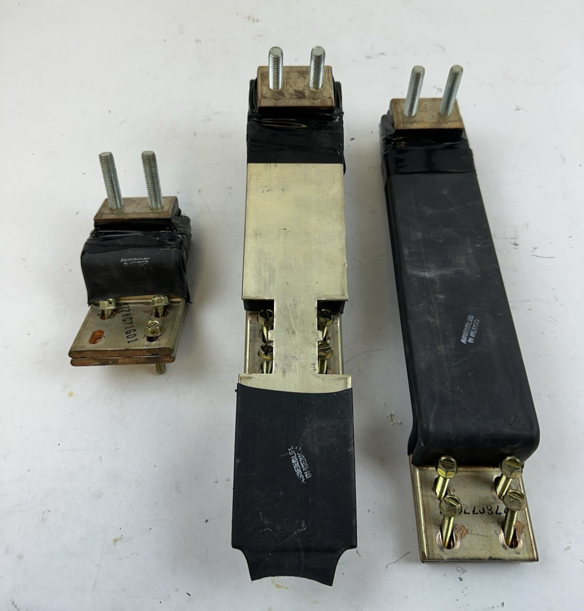 SNDCC 8778C77G01 SOLID COPPER 3-PHASE BREAKER MOUNTING BUS BAR STRAP SET