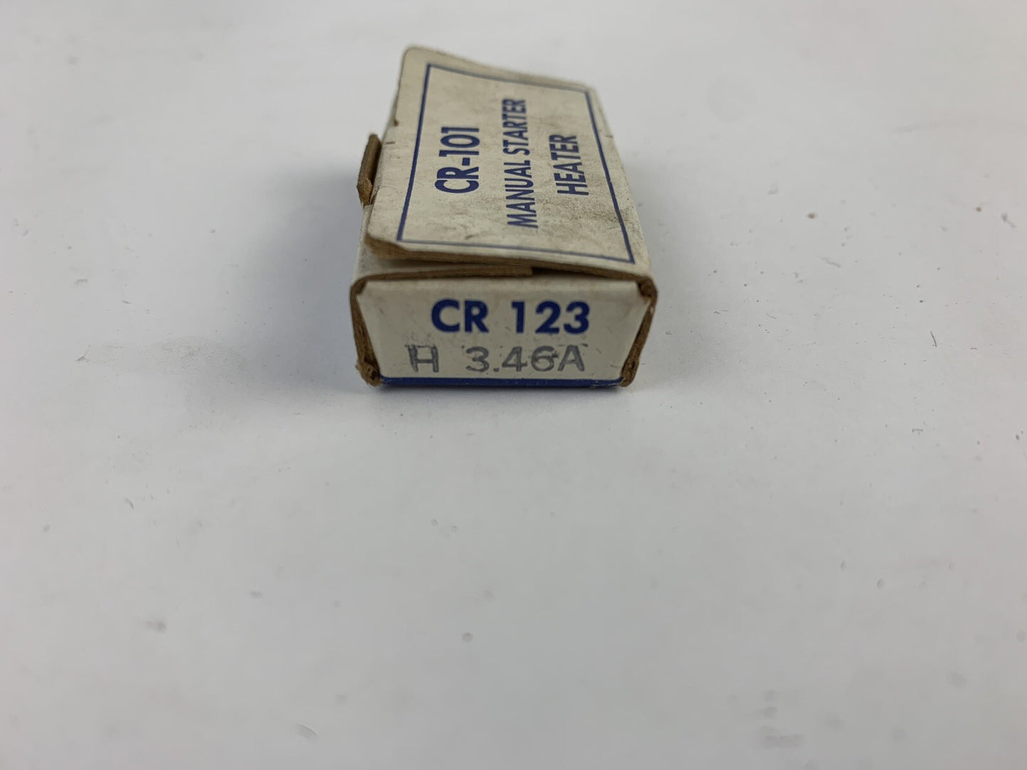 General Electric CR123 H3.46A Manual Starter Heater "Lot of 6"