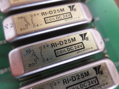 MORI SEIKI D-0204 BU1 SB2 BU3 BU5 CIRCUIT BOARDS (3) / RELAY CONTROL ASSEMBLY