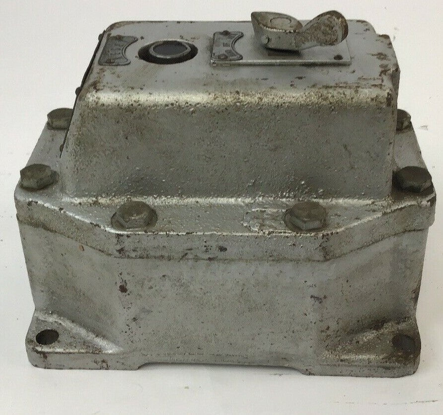 WESTINGHOUSE TYPE HDCE PUSHBUTTON STATION 16321-61 CLASS 15-010 600VOLTS
