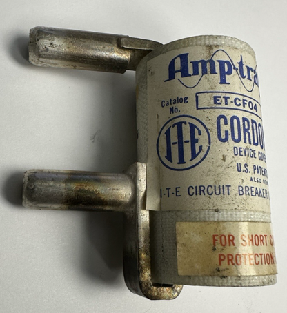 ITE CORDON A6FB AMP-TRAP CIRCUIT BREAKER FUSE CAT ET-CF04