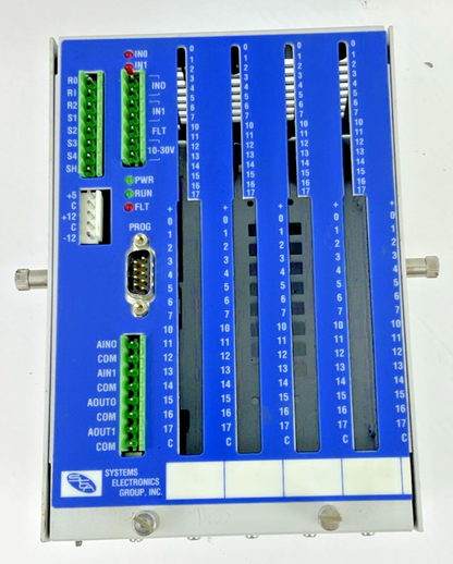 SYSTEMS ELECTRONICS GROUP M4500 PLS/PLC CHASSIS/PROCESSOR 2.0AMP