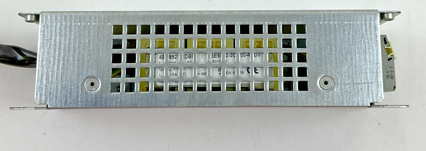 SIEMENS 6SE6400-3CC00-4AD3 AC COMMUNICATION CHOKE 480V 63HZ