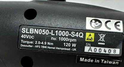 DESOUTTER SLBN050-L1000-S4Q 6151659290 ELECTRIC SCREWDRIVER 40VDC 1000RPM