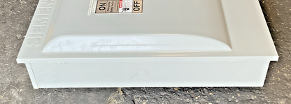 SIEMENS HF364 NON FUSIBLE SAFETY SWITCH 200A 600VAC/VDC VBII TYPE 1