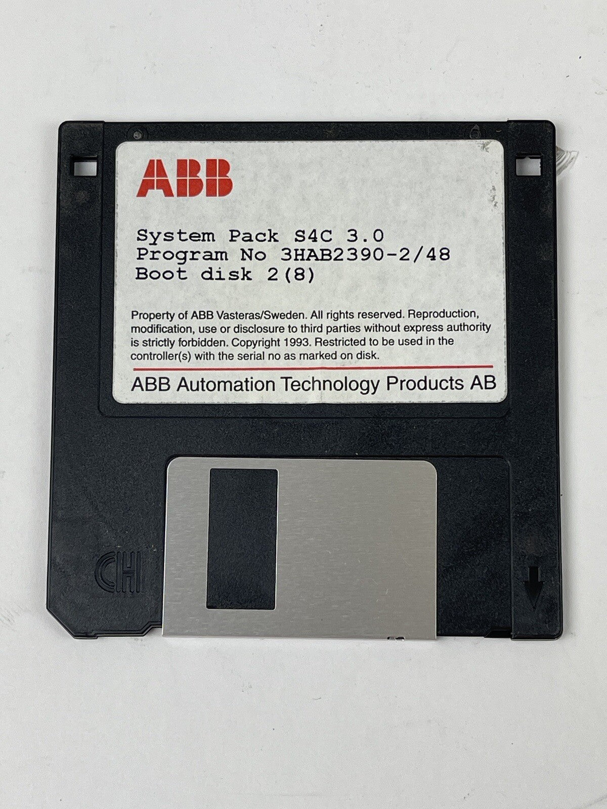 ABB ROBOTICS - 64A-01643 - RobotWare - 4 DISKS - SYSTEM PACK S4C 3.0 - SEE DESC.
